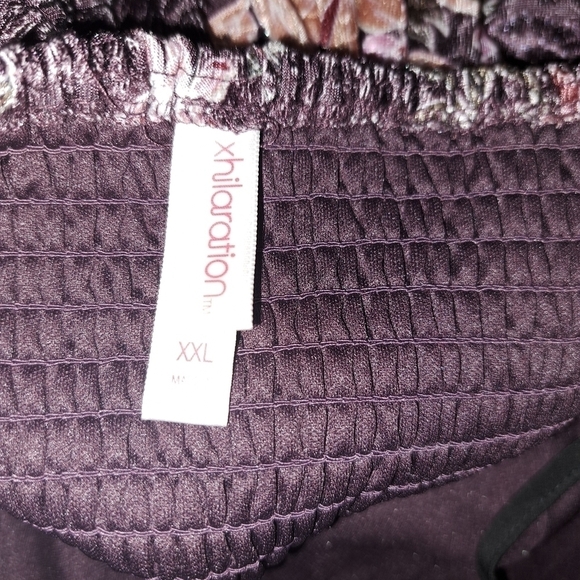 Xhilaration floral dress adjustable Spaghetti straps size XXL - Picture 7 of 7